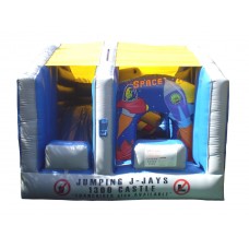 MASSIVE JUMPING CASTLE SALE - 4mx4m Space Moving Mouth** Commercial ** USED 