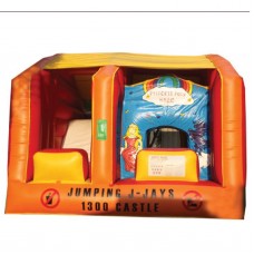 MASSIVE JUMPING CASTLE SALE - 4mx4m Pony JumpnSlide Combo **Commercial** USED