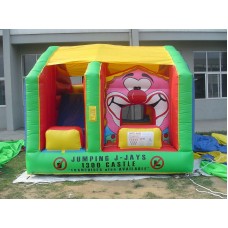 MASSIVE JUMPING CASTLE SALE - 4mx4m Clown JumpnSlide Combo *Commercial* USED
