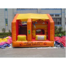 MASSIVE JUMPING CASTLE SALE - 4mx4m Toybox JumpnSlide Combo **Commercial ** USED 