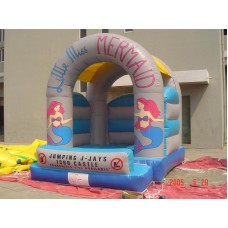 MASSIVE JUMPING CASTLE SALE - 4mx4m Castle - Mermaid Theme ** Commercial ** USED