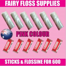 600 sticks and FLossine-pink FREE DELIVERY