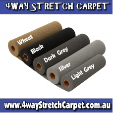4way Stretch Carpet - 5 Colours - Cars Caravans - Per Lineal Metre **See Description for Freight**