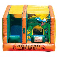 MASSIVE JUMPING CASTLE SALE - 4mx4m Teddy Bears Moving Mouth** Commercial * USED 