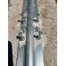 Slat Sliding Gate Roller Kit - Black and 7m Track