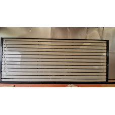 Sliding Slat Gate - 65mm HORIZONTAL SLATS Custom Cut - SQM PRICE Gates