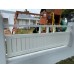 Hamptons Style FENCE PANELS with 100mm Slats and 3 Verticals - DIY Kits HA100