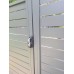 Shale Grey Swing Gates & Screens - CUSTOM Width and Height  - 8 Colour Slats SQM - Ready in 2 working Days