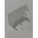 Plastic End Caps 50-Pack - 40x40mm - Black or White or Translucent Batten Cap