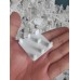 Plastic End Caps 50-Pack - 40x40mm - Black or White or Translucent Batten Cap