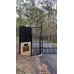 CM07 Pedestrian Small Gate 1800 x 800mm Black - Matches Driveway Set