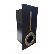 Hamptons Style Letterbox Grey Black White Extendable