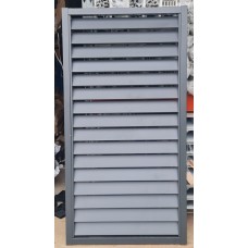 Horizontal LOUVRE Gates -  SQM Guide - 100mm slats - 48 Hours Turnaround