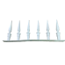 White Spear tops - 600mm - 180mm High Spike