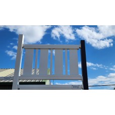 Hamptons Alternate slats of 100 and 38mm Slats - DIY Kits Gate & Fences Black or White or Dark Grey