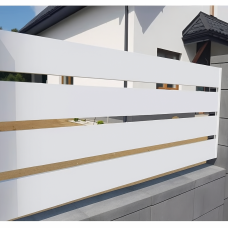 Screens or Fences using 150mm White Slats - We cut to SIZE - Flat packed