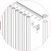 BATTEN Fences- 40x40mm - Custom Cut - SQM Guide - White and other Colours