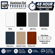 Screen Sample Pack - FREE Delivery - Slat Fencing Screening slats - All 8 colours Samples Screen Sample Pack - FREE Delivery - Slat Fencing Screening slats - All 8 colours Samples