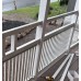 Classic Hamptons Balcony Panels with 38mm Slats & 2 Verticals - DIY Kits