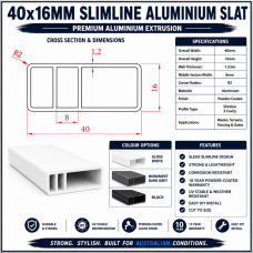 40mm blade Slats BULK 5.5m - 3 x Colours - 2 Internal walls 40mm blade Slats BULK 5.5m - 3 x Colours - 2 Internal walls