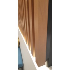 Teak Timber Alloy timber look Box Tube 40x40 - Feature Walls and Ceilings - Indoors or Outdoors **Limited Stock** Posts Battens 40mm