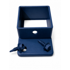 50x50 Brackets suitable for 50x50mm Box Tube DEEP OCEAN 8-PACK - Delivered
