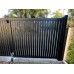 65mm Slatted Vertical GATES - Vertical 65mm Slats- Custom Sizes - SQM PRICE - 3 colours