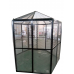 White or Black Large Bird Aviary DELIVERED Pet Cage Mesh Door Entry Aluminium light weight