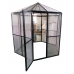 White or Black Large Bird Aviary DELIVERED Pet Cage Mesh Door Entry Aluminium light weight