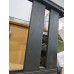 Balustrade - Black & White Combo Hand Rails PER SQM - Cut to SIZE - You DIY aluminium Ladies Waist Style