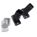 Ladies Waist Stair Angled Curved Balustrade - 3 Colours - Bottom brackets - Heritage