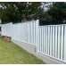 Vertical Fencing or Balustrade - Square Metre Rate SQM white black Dark & Light Grey Cream and paperbark