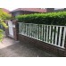 Vertical Fencing or Balustrade - Square Metre Rate SQM white black Dark & Light Grey Cream and paperbark