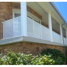 Vertical Fencing or Balustrade - Square Metre Rate SQM white black Dark & Light Grey Cream and paperbark