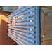 BATTEN Sliding Gates-  40x40mm White Dark Grey Black -Custom Sizes SQM Rate