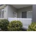 White BATTEN Balcony Railings- 40x40mm - 3 Colours -Custom Sizes SQM Rate White Custom cuts