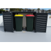 Wheely Bin Enclosures - CUSTOM Sizes with Doors & Roof