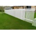 White 65mm Blade Fencing - We cut to you width and heoght 