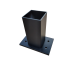 Dropper Post PICKUP - 50x50 bracket and up to a metre of box section in BLACK or WHITE or DARK GREY or Cream or light grey
