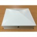 White Post Cap 100x100mm Pyramid cap - Aluminium Caps
