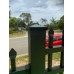 Black Post Cap to fit 76 x 76mm posts - Aluminium Caps