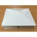 White Post Cap 100x100mm Pyramid cap - Aluminium Caps