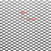 Flattened Expanded Aluminium Mesh Panels DELIVERED - Sheets - 900x600mm - Rigid 2mm thick Diamond