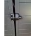 Magnetic Gate Lock Side Pull - Moulded Plastic locks for Gates Keys - BLACK or WHITE