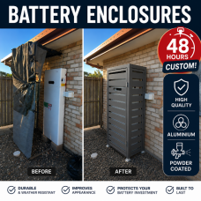 Inverter & Solar Battery Covers - Alloy - Custom Cut & Square METRE guide Inverter & Solar Battery Covers - Alloy - Custom Cut & Square METRE guide
