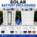 Free Standing Battery Enclosures - Slatted - Aluminum - 8 Colours - See SQM Guide Free Standing Battery Enclosures - Slatted - Aluminum - 8 Colours - See SQM Guide