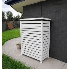 Battery Enclosures - Slatted - No doors - Aluminum - Fixed Roof See SQM Guide