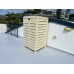 Gas Bottle Enclosure SQM rate - slat Box CUSTOM Sizes with Door