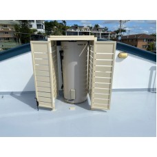 Gas Bottle Enclosure SQM rate - slat Box CUSTOM Sizes with Door