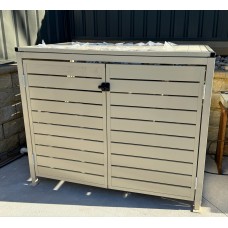 Pool Filter Pump Shed - Cream